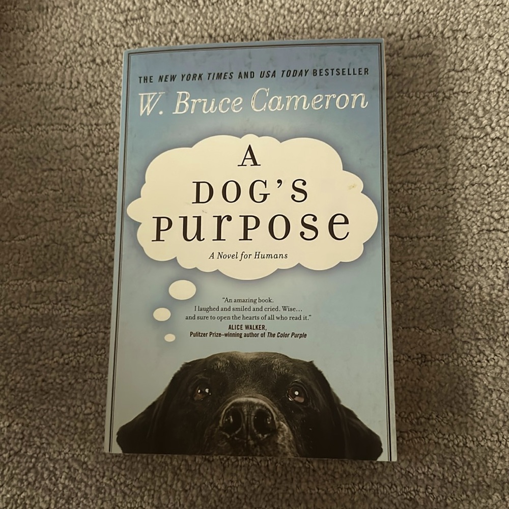 Book from W. Bruce Cameron. A novel for humans